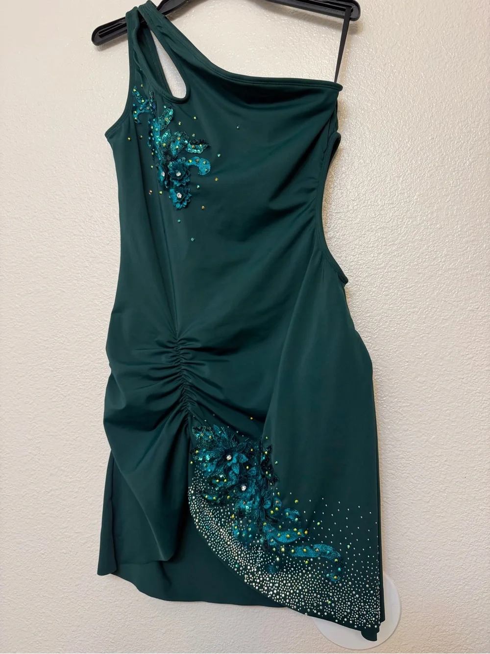 Tenth House 2 Die 4 Existence TD23408 Solo Dance Costume Green Lyrical Contem LA